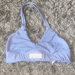 pink sports bra